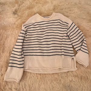 Zara striped sweater